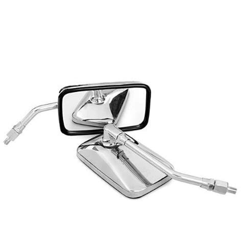 Sell Motorcycle Chrome Rearview Side Mirrors 10mm For Kawasaki Suzuki