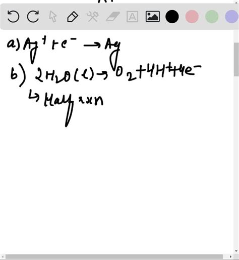 Solved In The Electrolysis Of An Aqueous Agno Solution G Of Ag