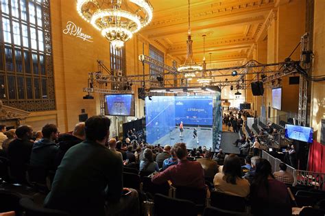 Tournament of Champions Lights Up Grand Central | US Squash