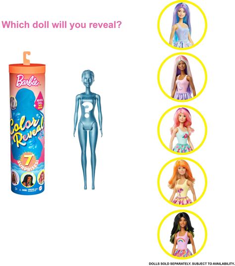 Barbie Color Reveal Doll With 7 Surprises Styles Nepal Ubuy