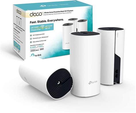 Tp Link Deco P Whole Home Powerline Mesh Wi Fi System Up To Sq