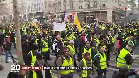 Gilets Jaunes Journ E De Mobilisation Sous Tension Paris Un