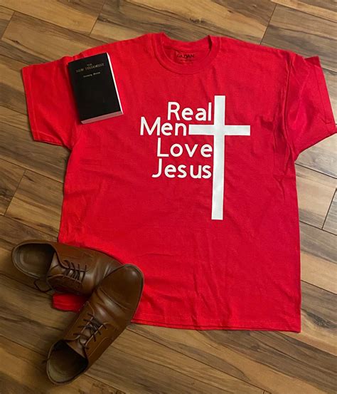 Real Men Love Jesus Etsy