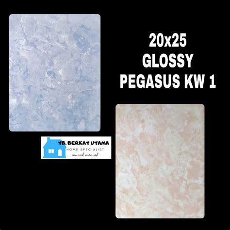 Jual KERAMIK DINDING 20X25 GLOSSY BIRU MUDA KERAMIK DINDING KAMAR