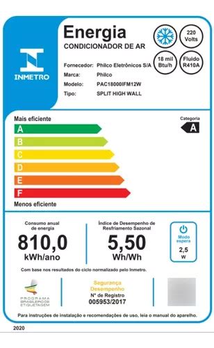 Ar Condicionado Hi Wall Eco Philco Inverter K Frio V Venda Em