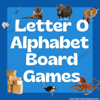 Alphabet Board Game Letter O Sound and Recognition No Prep Kindergarten ...