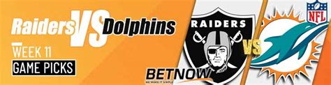 Raiders Vs Dolphins 11 19 2023 Week 11 NFL Picks And Forecast