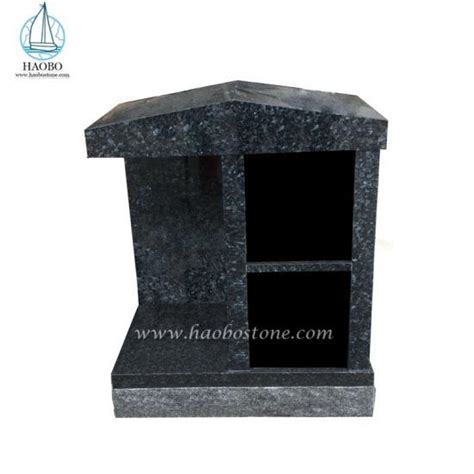 China Blue Pearl Granite Niches Private Cremation Columbarium