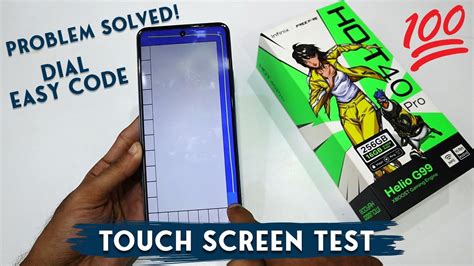 Infinix Hot Pro Touch Check Code Touch Screen Test Easy Steps