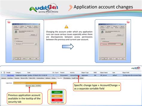 AuditGen Configuration Audit Trail For Genesys PPT