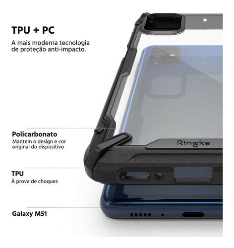 Capa Anti Impacto Samsung Galaxy M Ringke Fusion X Mercadolivre