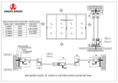 Cửa Sổ Mở Trượt 4 Cánh Nhôm Xingfa Hệ 93 Xingfa Glass Việt Nam