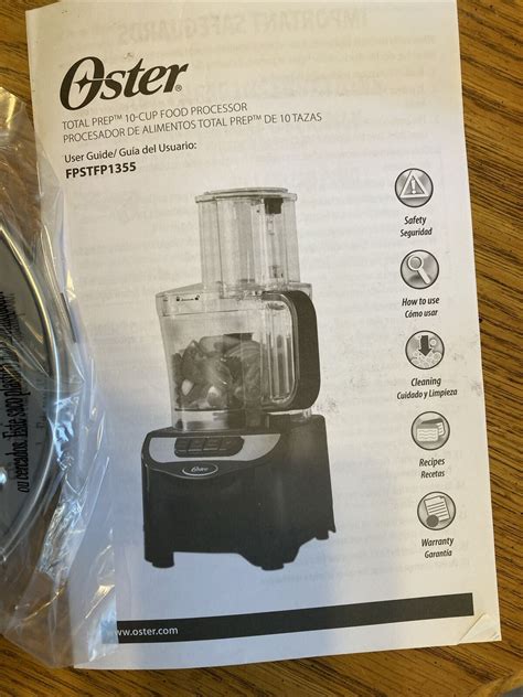 Oster Speed Cup Total Prep Food Processor In Chop Shred