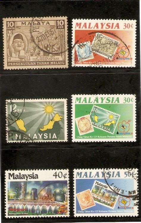 Stamps A La Carte: Malaysia Stamp - 125th Anniversary of Malaysia ...