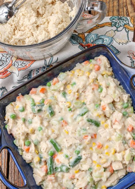 Chicken Pot Pie Casserole Barefeet In The Kitchen