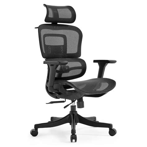 Scaun Ergonomic Krius H Black Scaune Ergonomice De Birou Scaun De