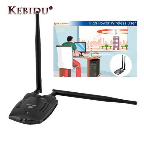 Kebidumei BT N9100 De Largo Alcance Adaptador Wifi USB Tarjeta De Red