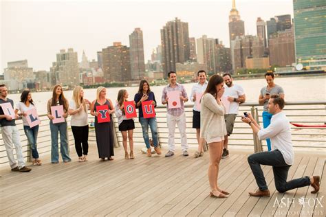 Long Island City Surprise Proposal With Skyline Views - Ash Fox ...