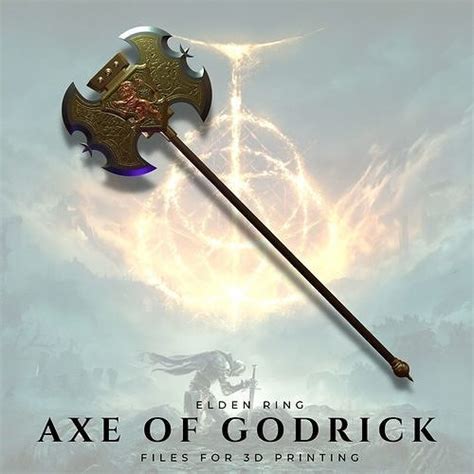 Axe Of Godrick From Elden Ring 3d Model 3d Printable Cgtrader