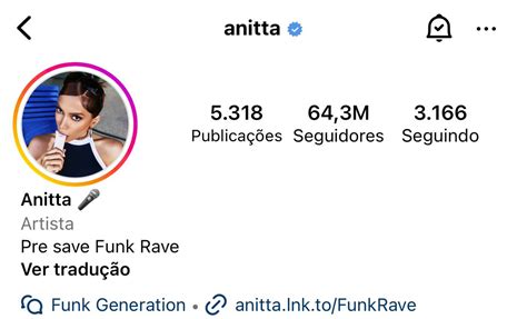 Acesso Anitta Fan Account On Twitter Anitta Chegou A 64 3 Milhões