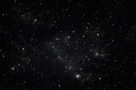 Premium AI Image | Black Sky Filled with Stars A Clear Night for Stargazing and Indulging in ...