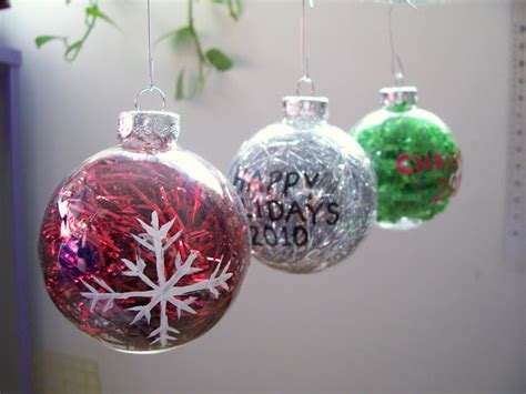 Craftopotamus Glass Holiday Ornament