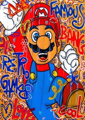 Canvas Pop Art Mario Kart Art Posters Prints By Sucana Printler