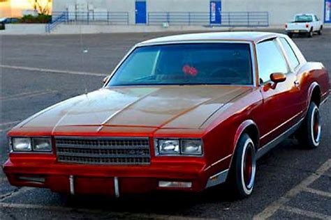 1982 Chevrolet Monte Carlo Chevrolet Monte Carlo Custom Muscle Cars Chevrolet