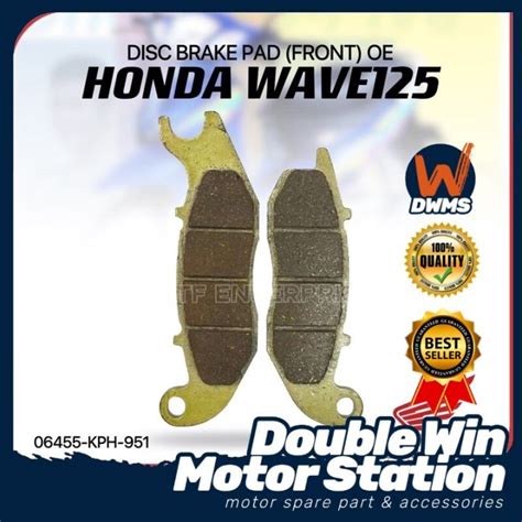 Original Honda Wave Disc Brake Pad Front Oe Honda Genuine Parts