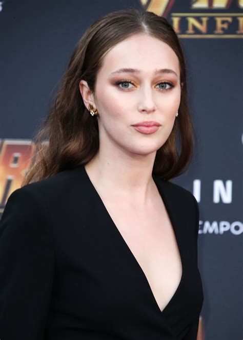 Alycia Debnam-Carey – “Avengers: Infinity War” Premiere in LA • CelebMafia