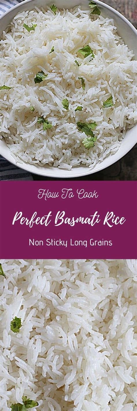 Learn To Cook Perfect Basmati Rice With Fluffy Long And Seperate Grains With This Easy Step By