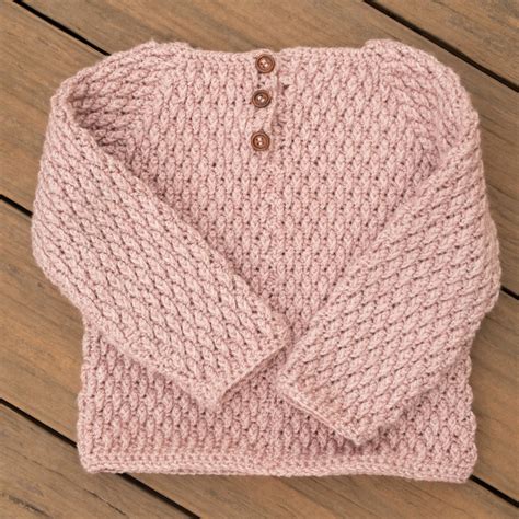 Crochet Child Sweater Pattern Free Frosty Alpine Sweater