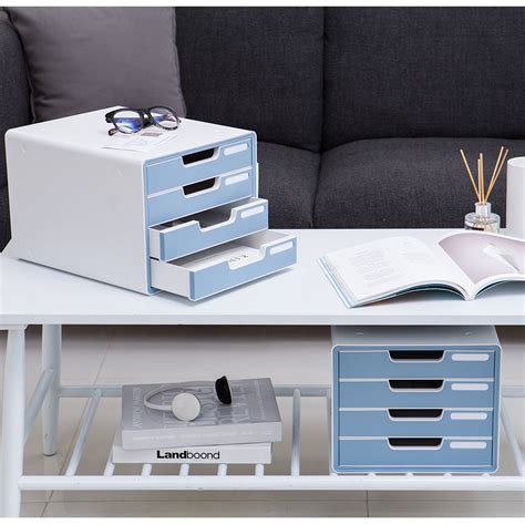 Sysmax | Deluxe Color File Cabinet | 4 Drawers | Grey – penpencilink