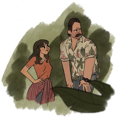 Hopper And Joyce Fanart Hopper Is By Far My Favorite Character Who Is