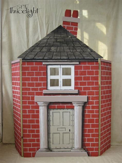 Three Little Pigs Brick House by Thricelight on DeviantArt