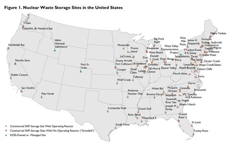 Where are the nuclear waste storage sites in the US? Here's a map ...