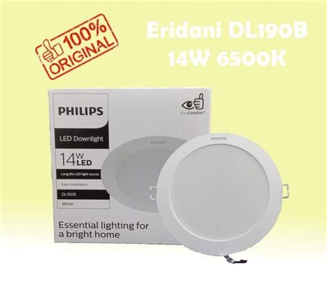 Downlight Led Philips Eridani Dl B G W Wh Sni Putih