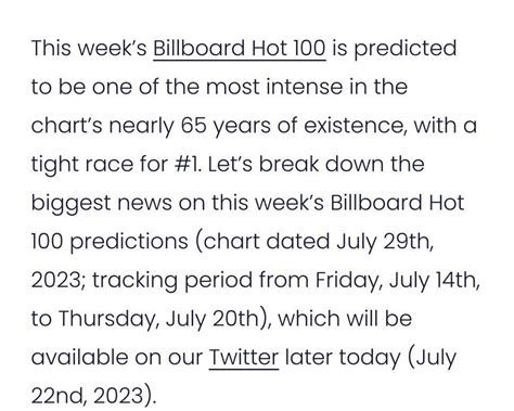 BTS Trend Songs⁷ on Twitter This week s Billboard Hot is predicted to be one of the most