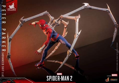 Hot Toys Marvels Spider Man Peter Parker Advanced Suit