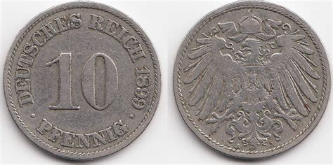 Kaiserreich Pfennig A Gro Er Adler Kupfer Nickel Fast Sehr