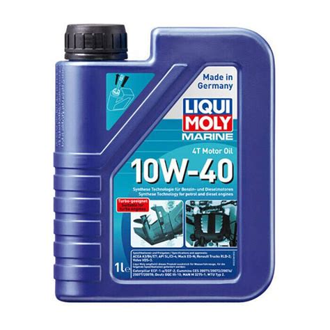 Liqui Moly Marine 4T SAE 10W 40 Motor Oil Defender Marine