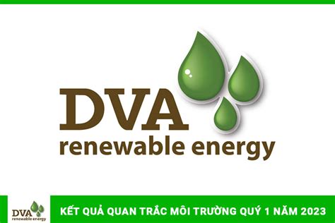 Kết Quả Quan Trắc Môi Trường Quý 1 Năm 2023 Công Ty Cổ Phần Năng