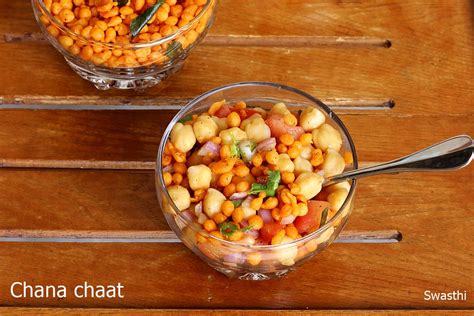 Chana Chaat Recipe How To Make Chana Chaat Chickpea Chaat Recipe