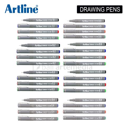 Jual Artline Drawing Pens Shopee Indonesia