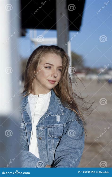 Nice Long Blonde Haired Girl Stock Photo Image Of Long Girl 179138156