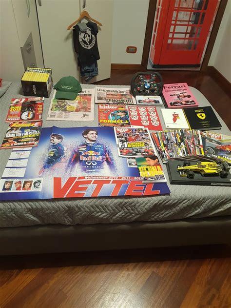 Here my small collection of f1 memorabilia : formula1