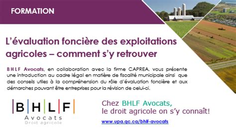 BHLF Avocats en collaboration avec la firme CAPREA présente L