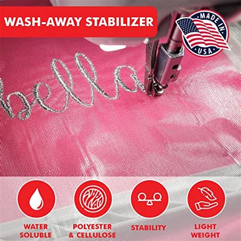 Superpunch Wash Away Water Soluble Stabilizer For Embroidery 9 Inch X