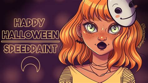 Speedpaint Halloween 2019 🦇 Youtube