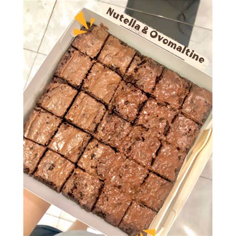 Jual Bestseller Premium Fudgy Brownies Brownies Panggang X Cm